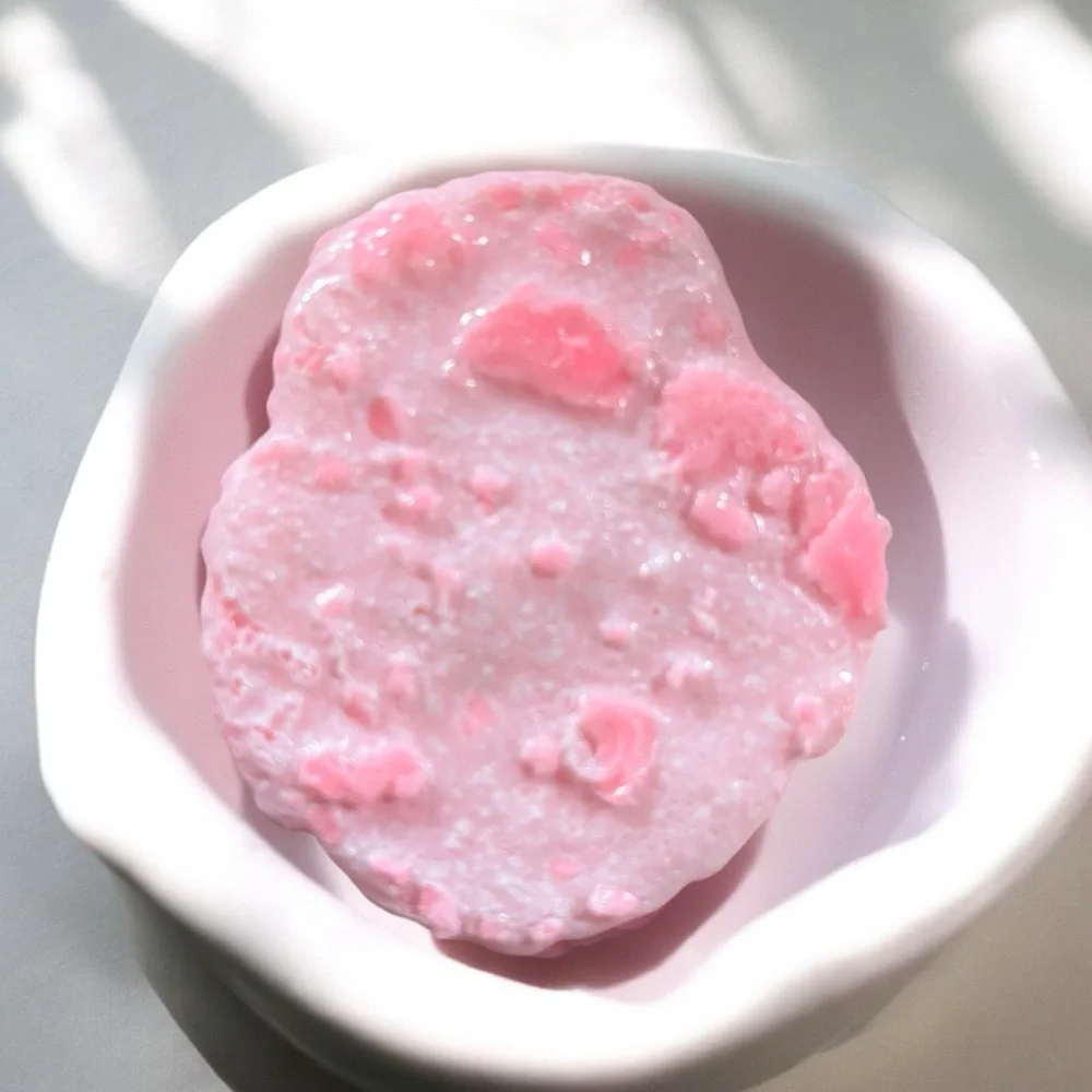 Cherry SOAP owl handmade 3x2in 4oz shea butter & coconut oil based